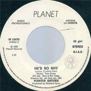 Pointer Sisters - He's So Shy /Movin' On FLAC