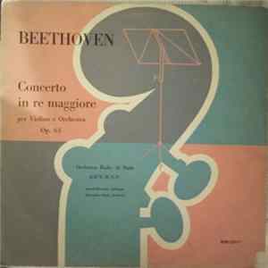 Beethoven, Orchestra Radio Di Stato Dell'U.R.S.S., David Oistrakh Violonista Alexander Gauk - Concerto In Re Maggiore Per Violino E Orchestra Op. 61 FLAC