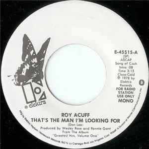 Roy Acuff - That's The Man I'm Looking For FLAC