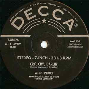 Webb Pierce - Cry, Cry, Darlin' FLAC