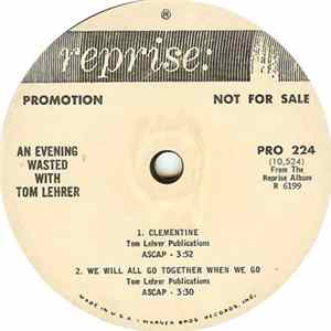 Tom Lehrer - An Evening Wasted With Tom Lehrer FLAC