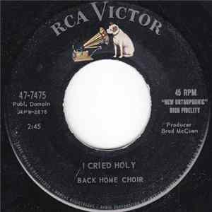 Back Home Choir - I Cried Holy/Walk In The Sunlight Of His Love FLAC