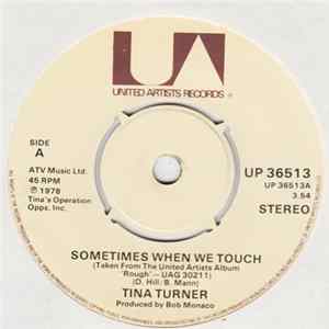 Tina Turner - Sometimes When We Touch FLAC