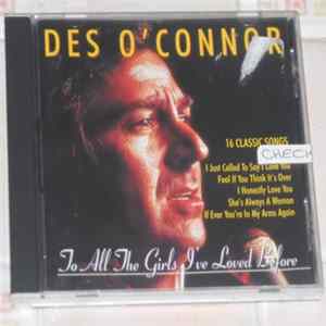 Des O'Connor - To All The Girls I've Loved Before FLAC