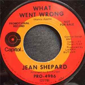 Jean Shepard - A Woman's Hand / What Went Wrong FLAC