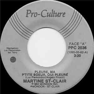 Martine St-Clair - Pleure, Ma P'tite Soeur, Oui Pleure FLAC