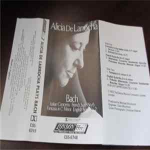 Alicia De Larrocha - Alicia De Larrocha Plays Bach FLAC