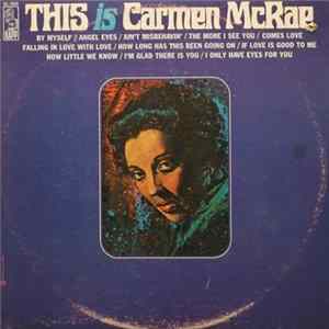 Carmen McRae - This Is Carmen McRae FLAC