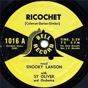 Snooky Lanson - Ricochet / Istanbul FLAC