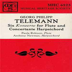 Georg Philipp Telemann, Paula Robison, Anthony Newman - Six Konzerte For Flute And Concertante Harpsichord FLAC