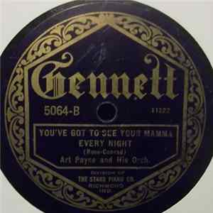 Art Payne And His Orch. - Jingle Bells / You've Got To See Your Mamma Every Night FLAC