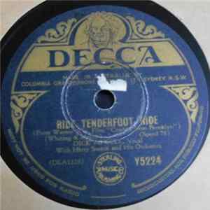 Dick Powell With Harry Sosnik And His Orchestra - Ride Tenderfoot Ride / Daddy's Boy FLAC
