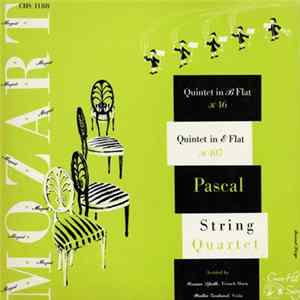 Wolfgang Amadeus Mozart, Quatuor Pascal - Quartet in B flat K. 46, Quartet in E flat K. 107 FLAC