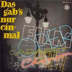 Various - Das Gab's Nur Einmal FLAC
