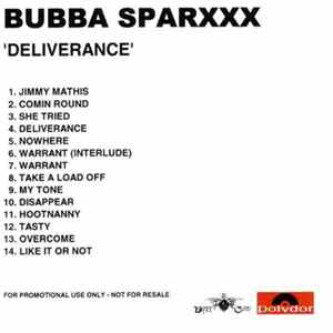 Bubba Sparxxx - Deliverance FLAC