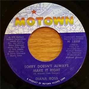 Diana Ross - Sorry Doesn't Always Make It Right FLAC