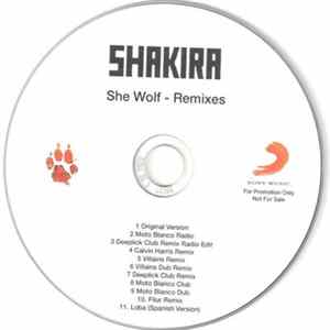 Shakira - She Wolf (Remixes) FLAC