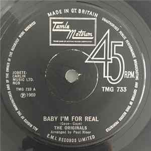 The Originals - Baby I'm For Real / Moment Of Truth FLAC