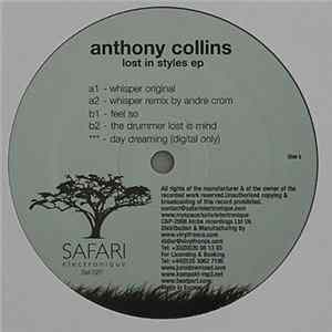 Anthony Collins - Lost In Styles EP FLAC