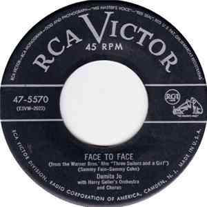 Damita Jo With Harry Geller And His Orchestra - Face To Face / Sadie Thompson's Song FLAC
