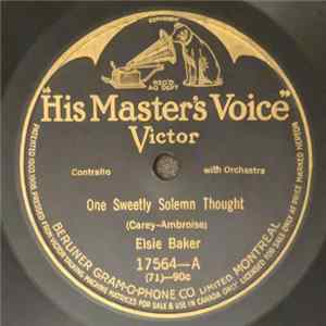Elsie Baker / Alan Turner - One Sweetly Solemn Thought / Crossing The Bar FLAC