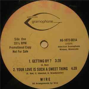 Wire - Getting By? FLAC