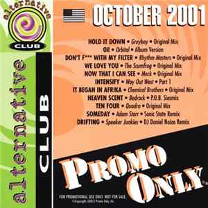 Various - Promo Only Alternative Club : October 2001 FLAC