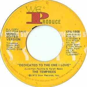 The Temprees - Dedicated To The One I Love FLAC