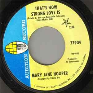 Mary Jane Hooper - That's How Strong Love Is / I Feel A Hurt FLAC