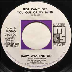 Baby Washington - Just Can't Get You Out Of My Mind FLAC