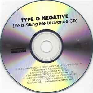 Type O Negative - Life Is Killing Me (Advance CD) FLAC
