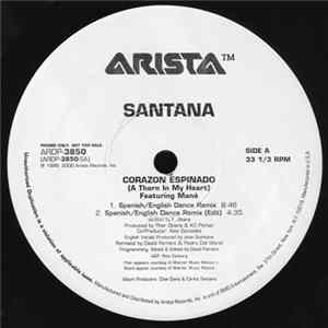 Santana Featuring Maná - Corazon Espinado (A Thorn In My Heart) FLAC