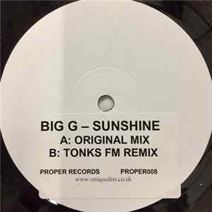 Big G - Sunshine FLAC