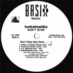 Funkahawlikz - Don't Stop! (Hey Hooo.....) FLAC