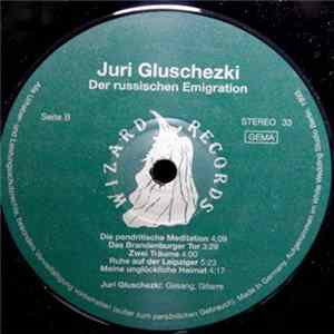 Juri Gluschezki - Lieder Von Juri Gluschezki FLAC