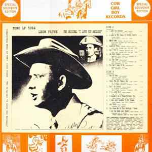 Leon Payne - The Original I Love You Because FLAC