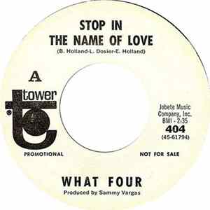 What Four - Stop In The Name Of Love FLAC