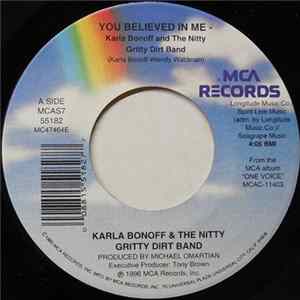 Karla Bonoff & Nitty Gritty Dirt Band - You Believed In Me FLAC