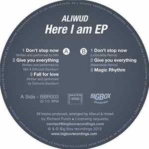 Aliwud - Here I Am EP FLAC