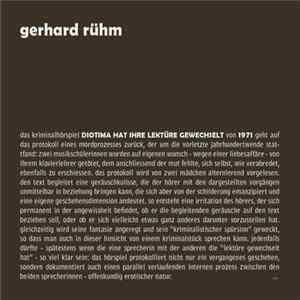 Gerhard Rühm - Diotima Hat Ihre Lektüre Gewechselt FLAC