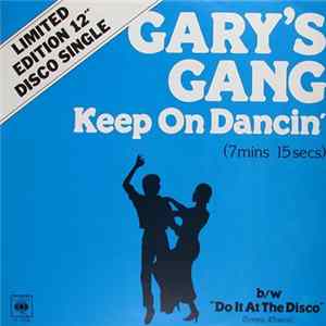 Gary's Gang - Keep On Dancin' b/w Do It At The Disco FLAC