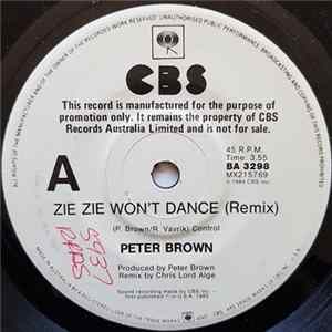 Peter Brown - Zie Zie Won't Dance (Remix) FLAC