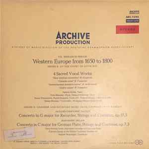 Helmut Krebs, Fritz Demmler, Helmut Schlövogt, Bruno Weissenfels, Rudolph Reiprich, Richard Klemm, Helma Bemmer, Wolfgang Meyer , Hans-Martin Linde, Concert Group Of The Schola Cantorum Basiliensis, August Wenzinger - Series B: FA. Couperin, S. DE Brossar FLAC