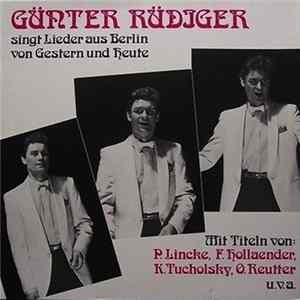 Günter Rüdiger - Lieder Aus Berlin Von Gestern Und Heute FLAC