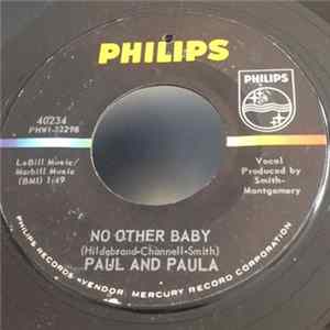 Paul And Paula - Too Dark To See / No Other Baby FLAC