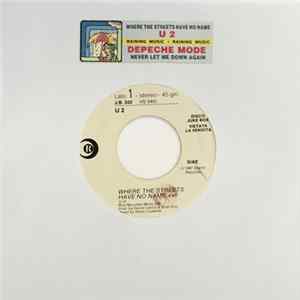 U2 / Depeche Mode - Where The Streets Have No Name / Never Let Me Down Again FLAC