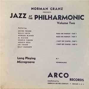 Jazz At The Philharmonic - Norman Granz' Jazz At The Philharmonic Vol. 2 FLAC