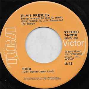 Elvis Presley - Fool / Steamroller Blues FLAC