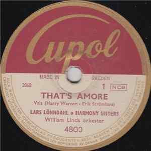 Lars Lönndahl O Harmony Sisters / Lars Lönndahl - That's Amore / Isabella FLAC