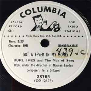 Burl Ives And The Men Of Song - I Got A Fever In My Bones / The Doughnut Song FLAC